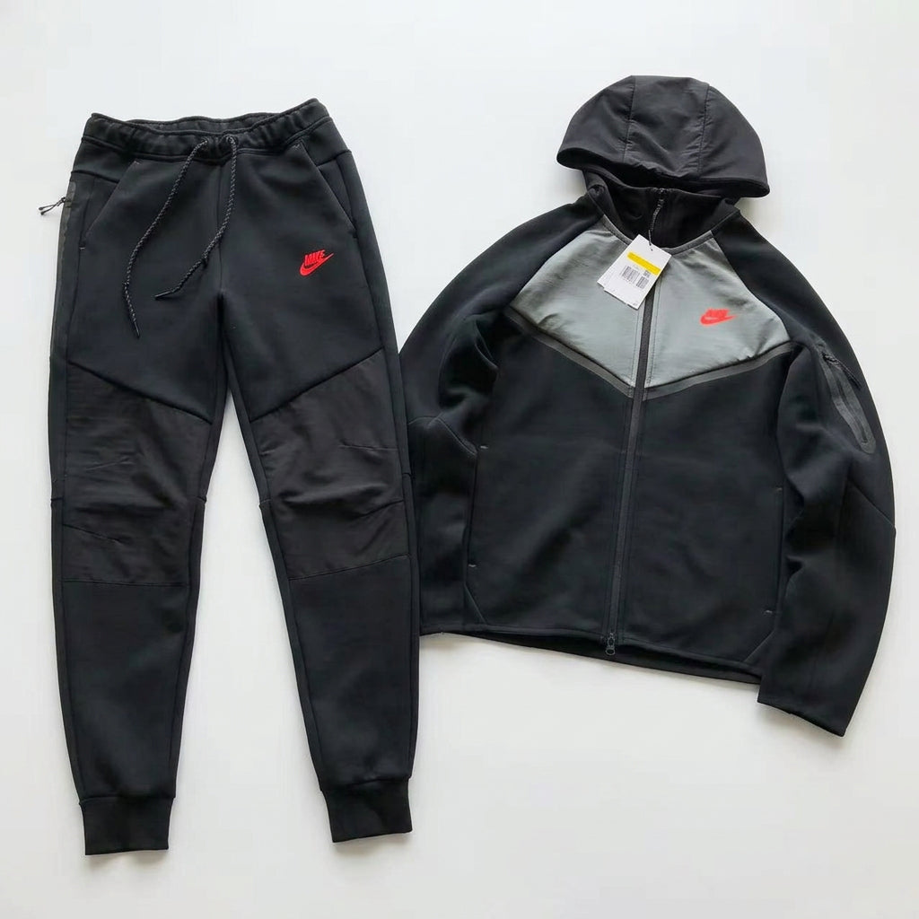 Eco-friendly black + cement gray orange label set