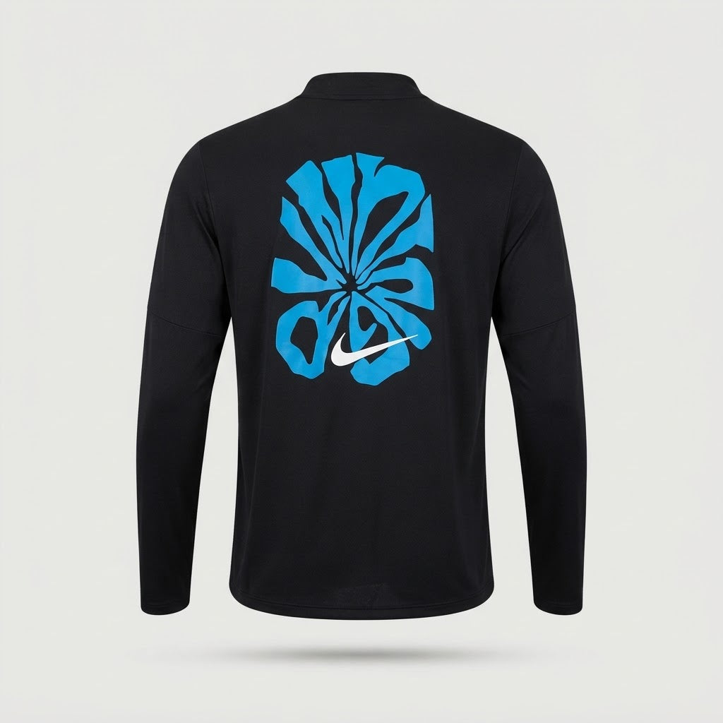 Demi-zip nike running