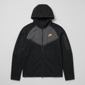 Eco-friendly black + dark gray gold label set