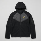 Eco-friendly black + dark gray gold label set
