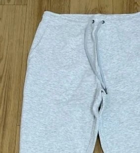 Reversible fabric sweatpants