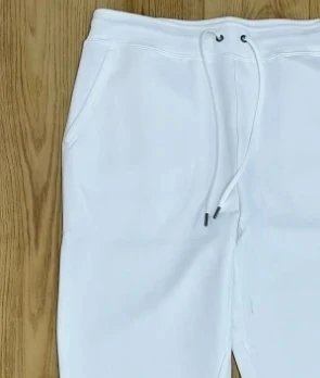 Reversible fabric sweatpants