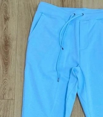 Reversible fabric sweatpants