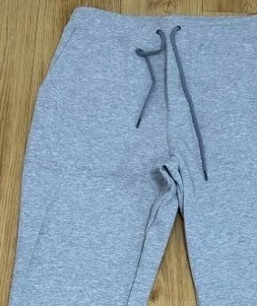 Reversible fabric sweatpants